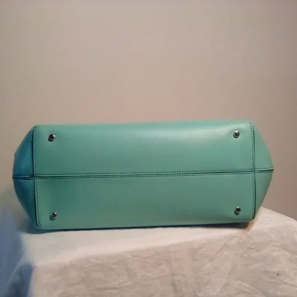 Authentic Kate Spade Vanston Dylan Caribbean blue satchel purse bag - Picture 9 of 13